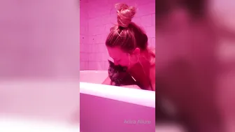 adiraallure buxom cutie is played with dildo