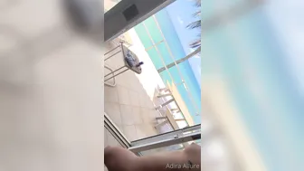 adiraallure hot brunette posing in stockings