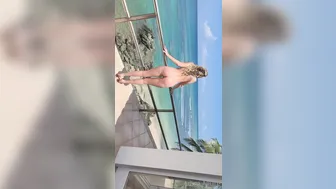 adiraallure hot brunette posing in stockings