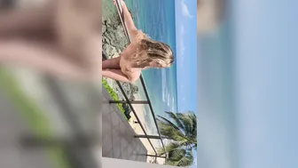 adiraallure hot brunette posing in stockings