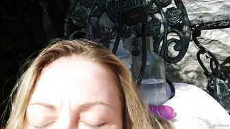 adiraallure luxurious blonde passionately pulls pussy