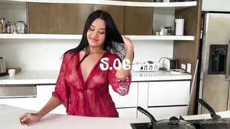 morelucyming the charming bitch fucks both holes