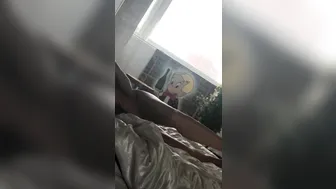 o92oo experienced slut caresses shaved cunt