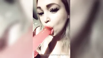 naughtycherry ardent babe jerks off in  private e