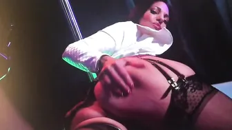 mindimink pretty woman dabbles with a toy