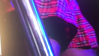 mindimink pretty woman dabbles with a toy