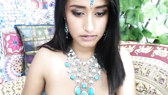 malak_maluk Charming lady blissfully bares