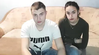 eliotandmarrisa Beauty caresses her tits and pussy