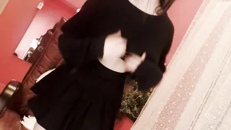 hollyextra Hot whore kneads pussy with a strap-on