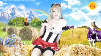 shycinderella Fat old woman kneads wet vagina