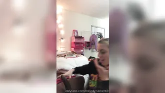 melodyparker69 impressive slut fucks herself with sex toy