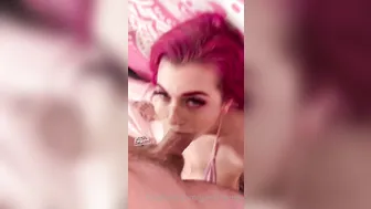 jjandfriends gently pushes the toy in her pussy