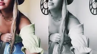 hempresskc Blonde in stockings