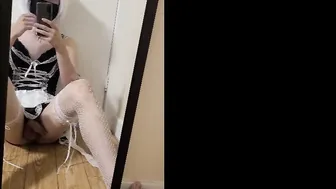 haruaki the obstinate confused gorgeous jerks off