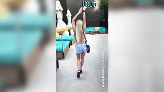 frankiejadetv thick slut caresses  tits