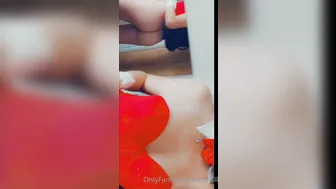 emilyhill flawless babe happily kneads huge tits