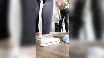 lil buxom cutie is played with dildo