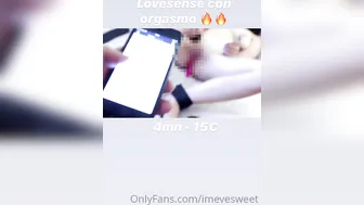 imevesweet cute little doll caresses big boobs