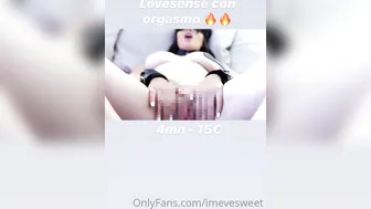 imevesweet cute little doll caresses big boobs