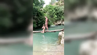 anastasiabrokelyn crazy passion hammering anus with a dildo
