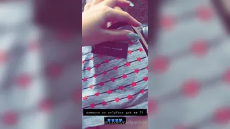 carlyann06 loves to put fingers in forbidden places