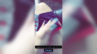 carlyann06 loves to put fingers in forbidden places