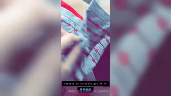 carlyann06 loves to put fingers in forbidden places