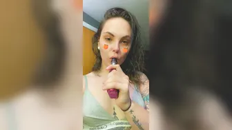 carlyann06 jerking in the car