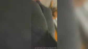 carlyann06 jerking in the car