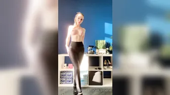 Sia Siberia seductive blonde fucks sex toys