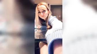 Sia Siberia Juicy brunette fucks both holes hard