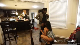 sincitysasian Lustful brunette pampers anal with sex toys