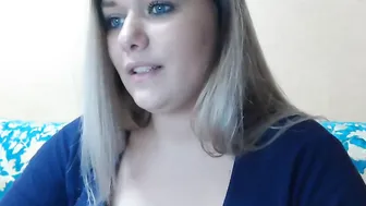 blue_eyes96 busty blonde caresses her private e charm in private e
