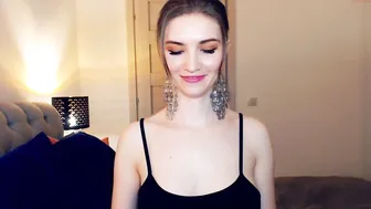 beauty_devil cute girl caresses her charms