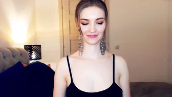 beauty_devil cute girl caresses her charms