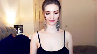 beauty_devil cute girl caresses her charms