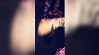 cjmiles onlyfans cute babe in stockings massages vagina with hand