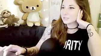 sluttypotato_ charming bitch jerks pussy and cums