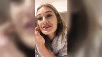 real_tiffany hot latina fucks dildo