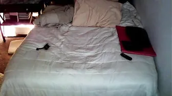 kgn2 busty slut caresses shaved pussy