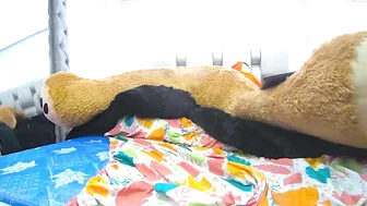 chanel_black_ busty harlot fingering pussy