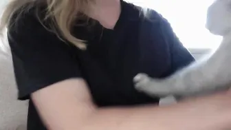 b_leable ardent slut licks dildo