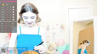 cantstop_baby twirling nipples on big boobs