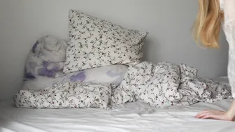 Visceraito busty slut jerks off and cums