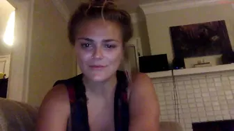 babygirl________ busty chick masturbates shaved pussy