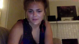 babygirl________ busty chick masturbates shaved pussy