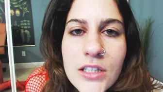 Erin Marie O'Keefe aka Goddess Green Eyed crazy passion masturbates both holes