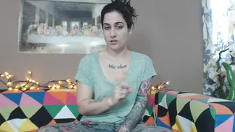 Erin Marie O'Keefe aka Goddess Green Eyed crazy beauty takes off her red dress