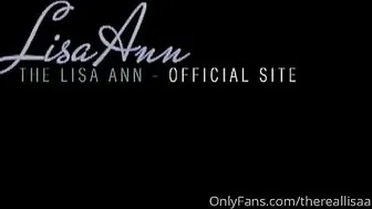 thereallisaan hot aunt fucks juicy anus