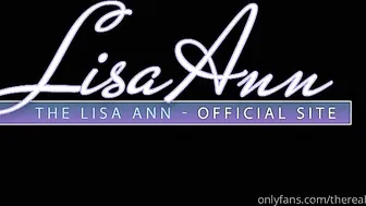 thereallisaan naughty slut caresses big tits